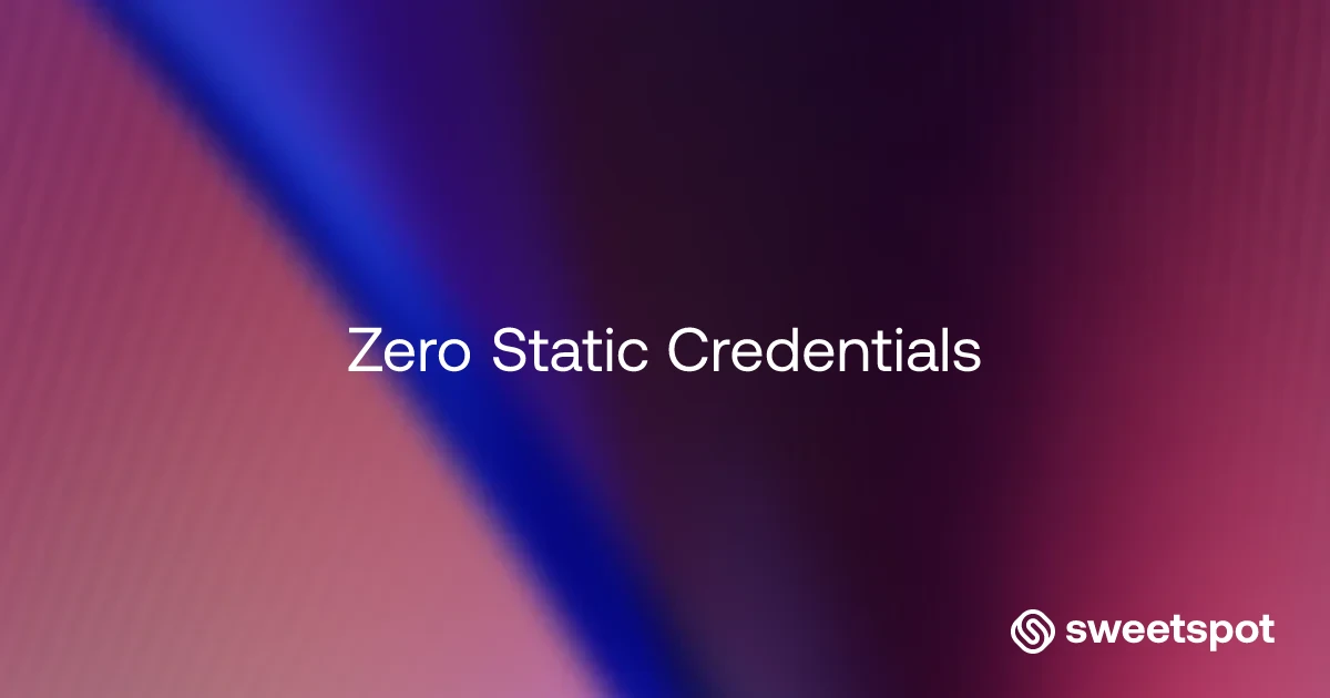 Zero Static Credentials: What Passwordless Infrastructure Looks Like in ...